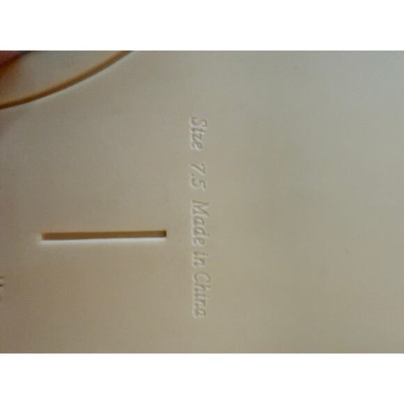 New Dolce Vita Café Stella Inore Strappy Sandal size 7.5  Nude Color Braiding - Picture 7 of 7